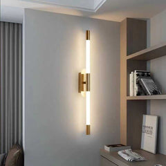 Aplica LED 60cm 16W Urban 3 Tipuri de Lumini Auriu