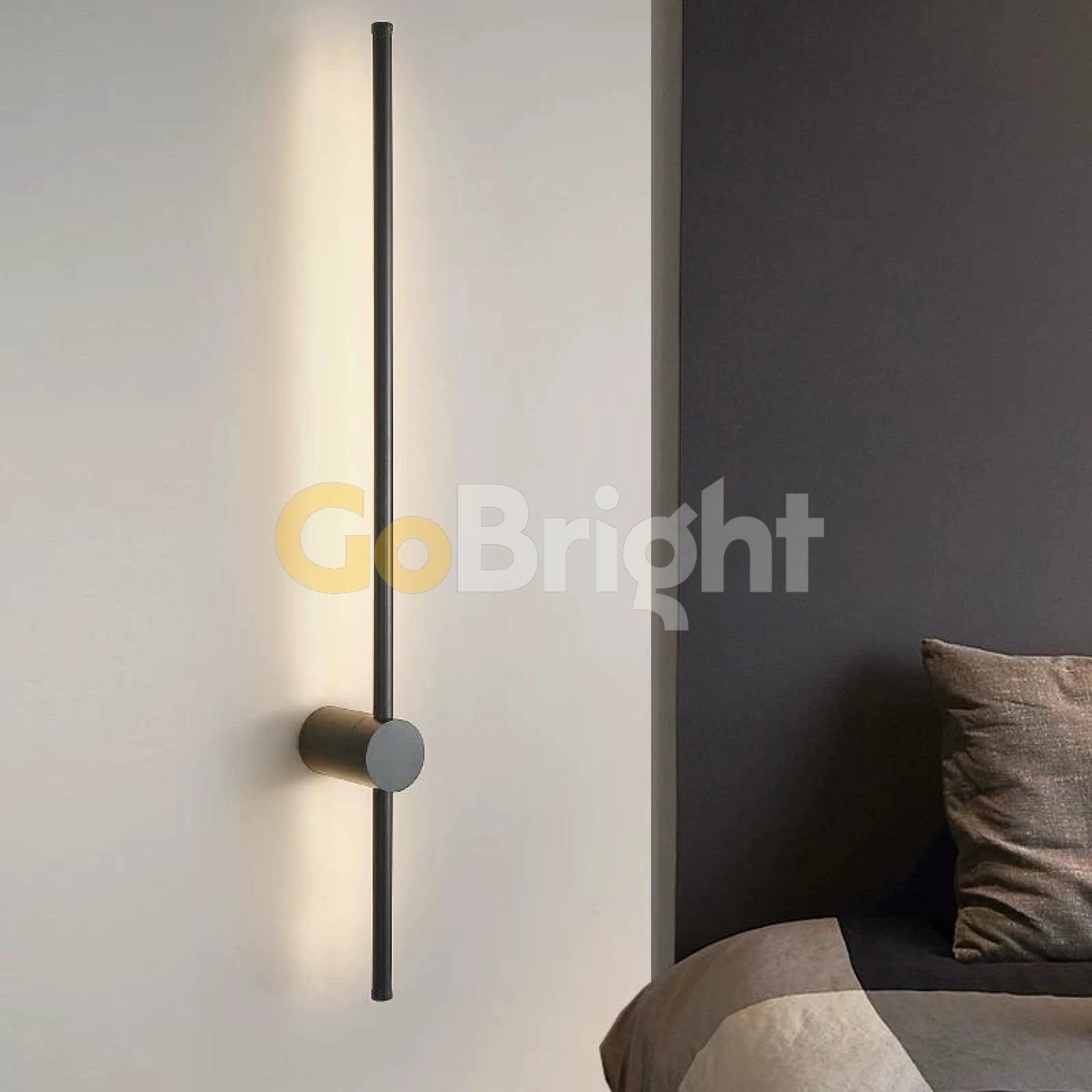 Aplica LED 60cm 22W Urban 3 Tipuri de Lumini Negru