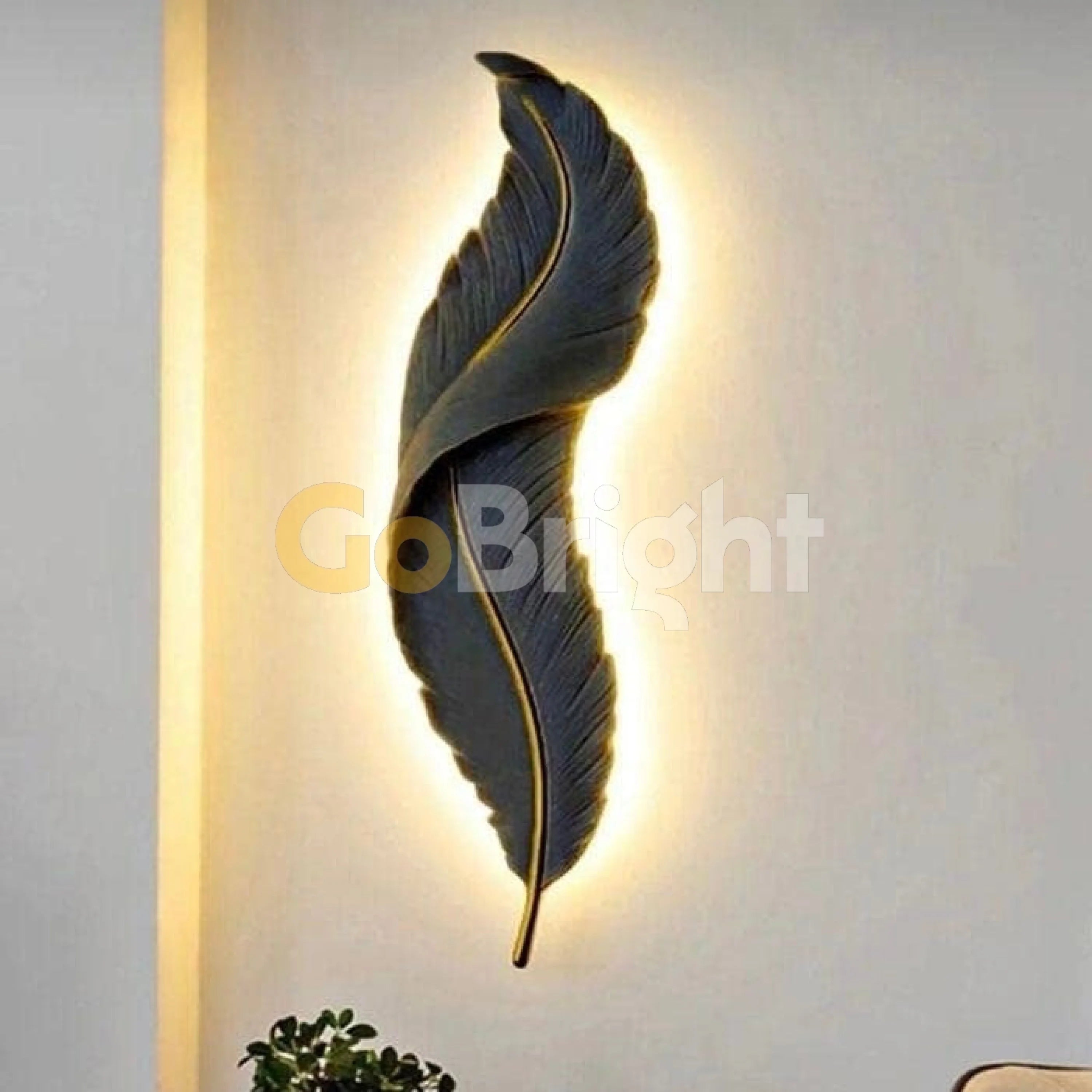 Aplica LED 60cm 25W Trinity 3 Tipuri de Lumini Negru