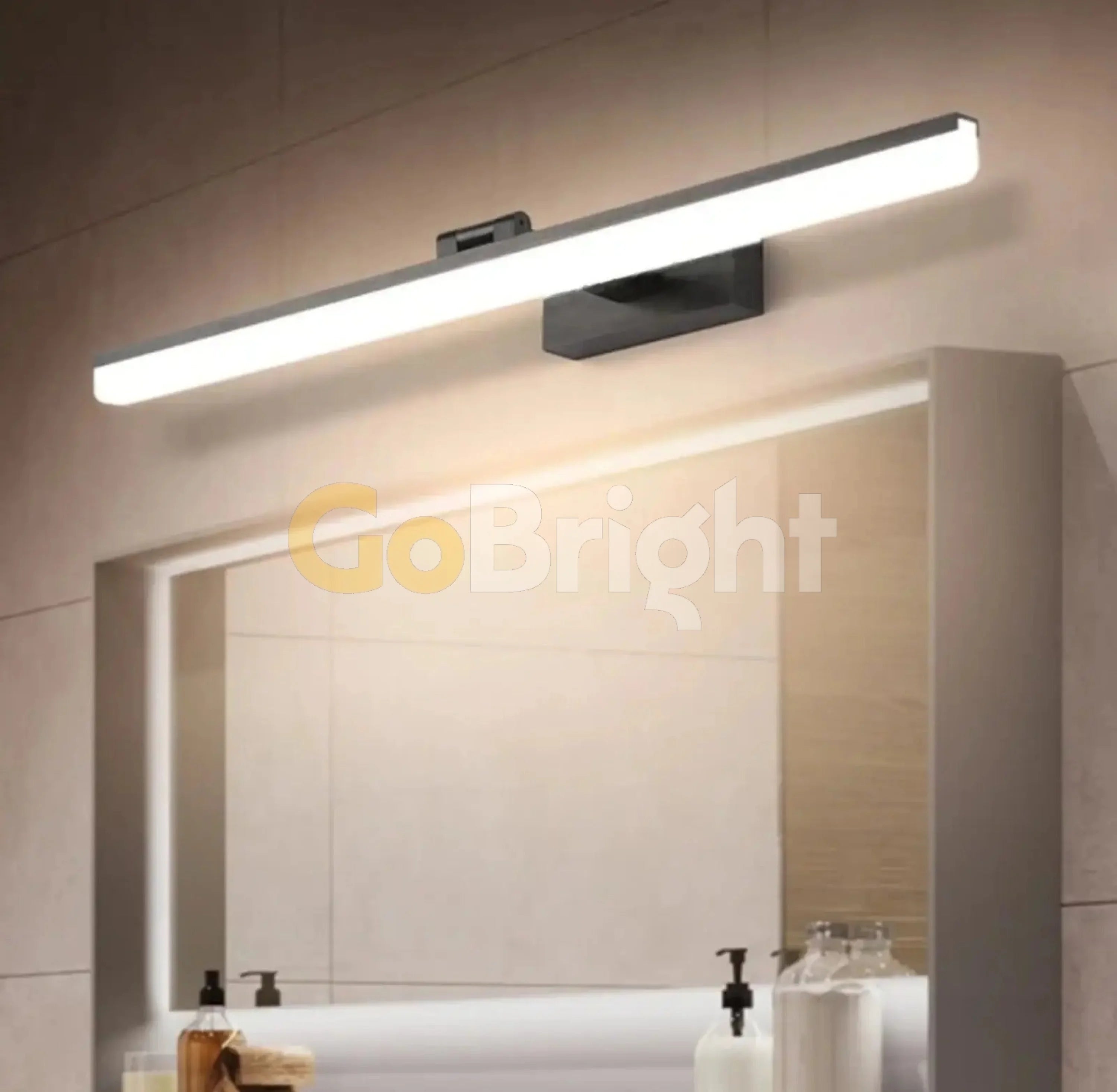 Aplica LED 60cm 32W Urban Reglabila 3 Tipuri de Lumini Negru