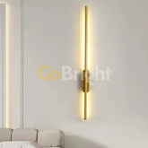 Aplica LED 80cm 15W Urban 3 Tipuri de Lumini Auriu