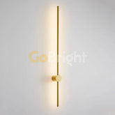 Aplica LED 80cm 26W Urban 3 Tipuri de Lumini Auriu