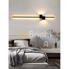 Aplica LED 80cm 28W Urban 3 Tipuri de Lumini Negru