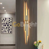 Aplica LED 80cm 37W Urban 3 Tipuri de Lumini Negru