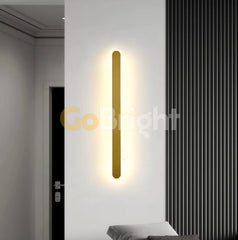 Aplica LED 80cm 68W Urban 3 Tipuri de Lumini Auriu