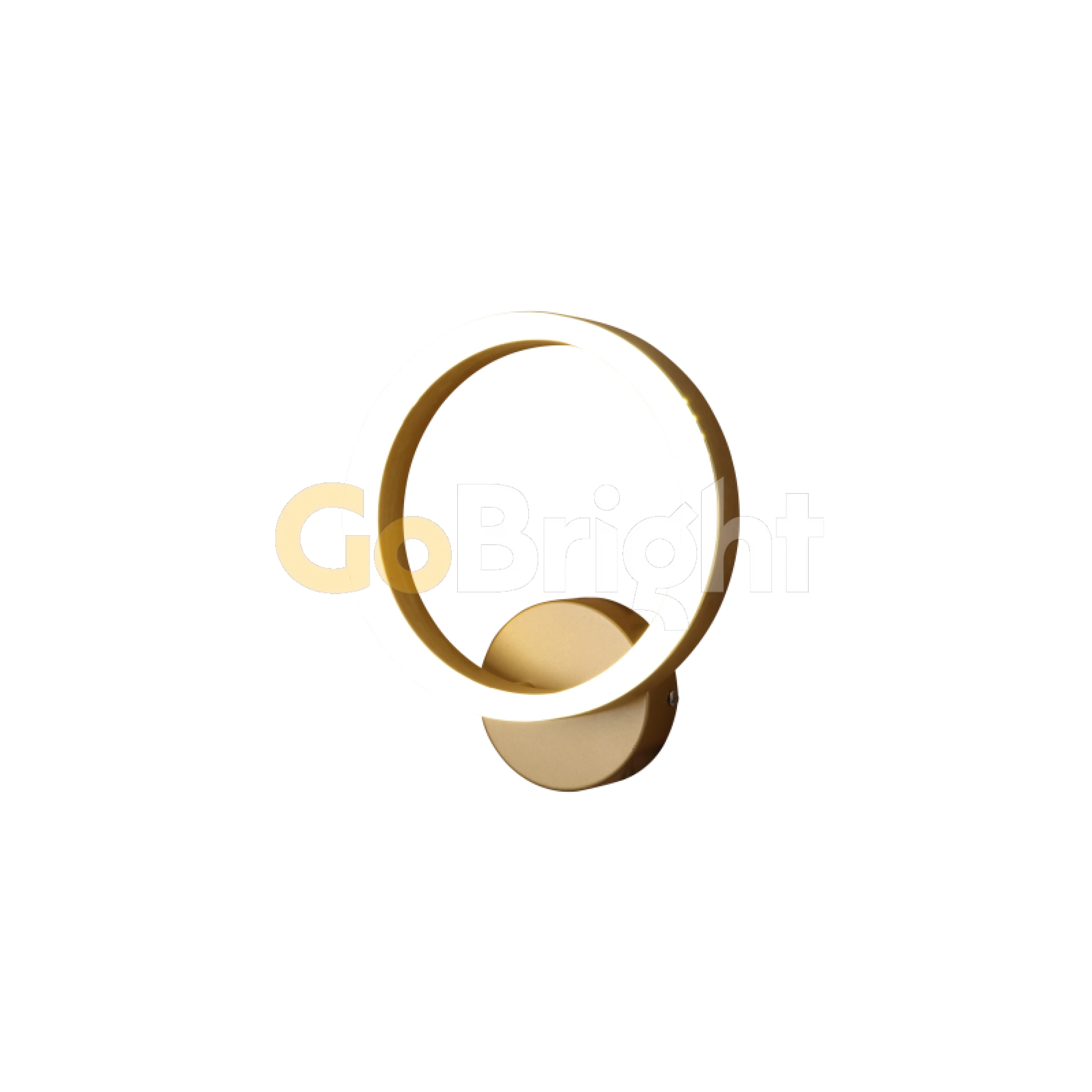 Aplica LED Diametru 20cm 15W Urban 3 Tipuri de Lumini Auriu