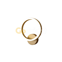 Aplica LED Diametru 20cm 15W Urban 3 Tipuri de Lumini Auriu