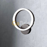 Aplica LED Diametru 20cm 15W Urban 3 Tipuri de Lumini Negru