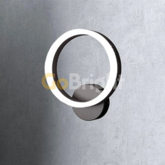 Aplica LED Diametru 20cm 15W Urban 3 Tipuri de Lumini Negru