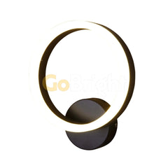 Aplica LED Diametru 20cm 15W Urban 3 Tipuri de Lumini Negru