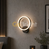 Aplica LED Diametru 20cm 15W Urban 3 Tipuri de Lumini Negru