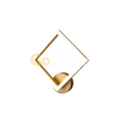 Aplica LED Diametru 20x20cm 15W Urban 3 Tipuri de Lumini Auriu