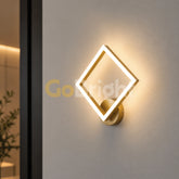 Aplica LED Diametru 20x20cm 15W Urban 3 Tipuri de Lumini Auriu