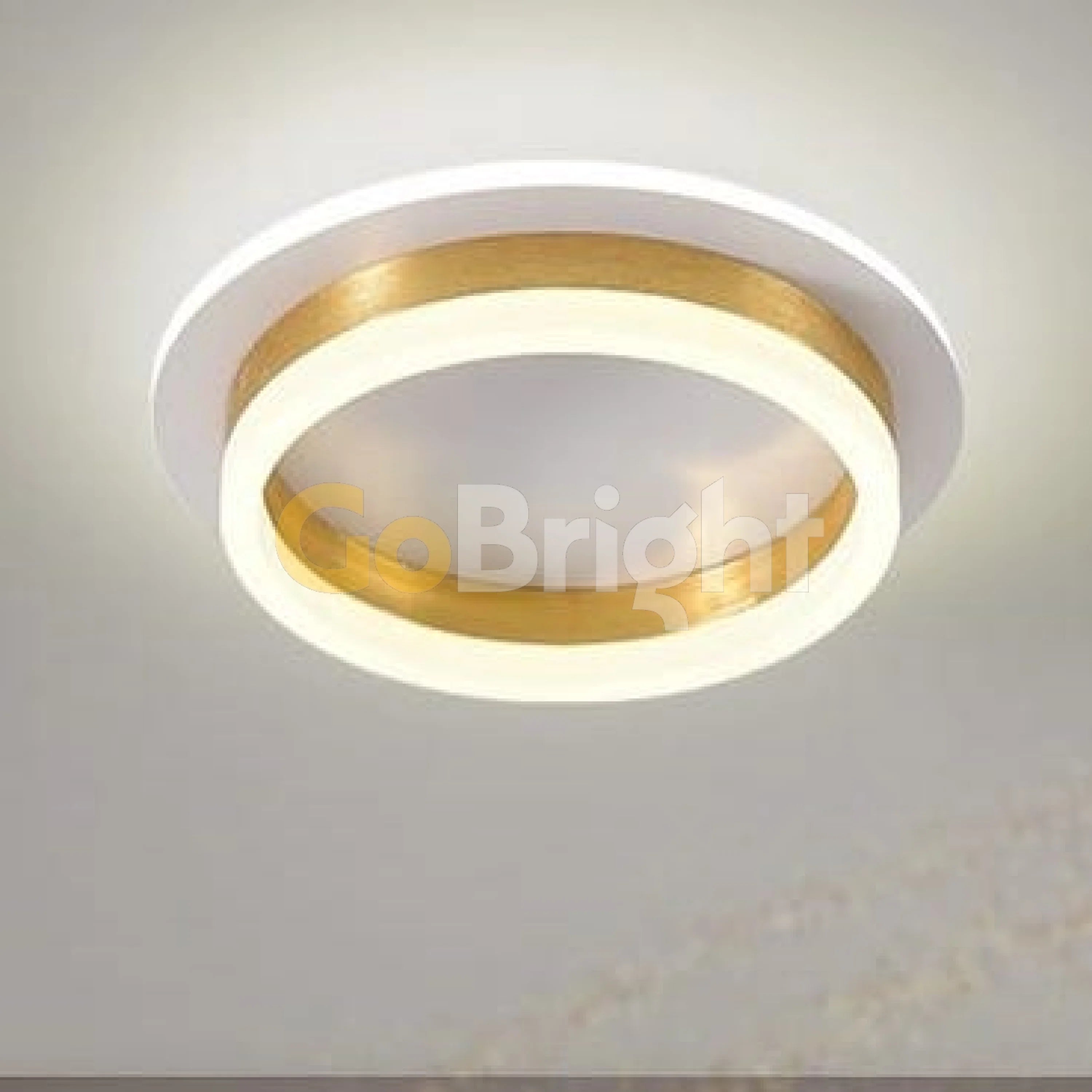 Aplica LED Diametru 25cm 41W Urban 3 Tipuri de Lumini Auriu