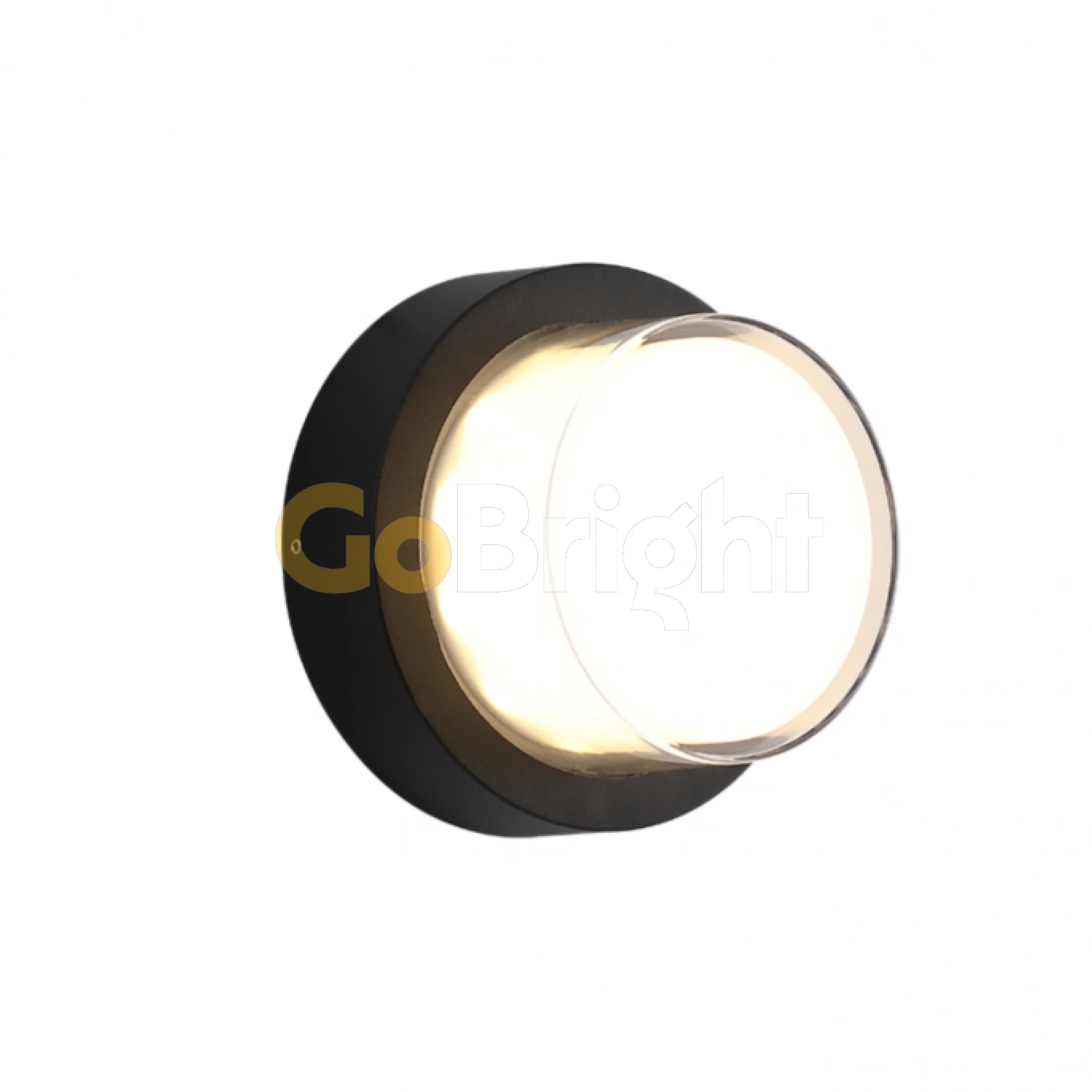 Aplica LED Exterior Cube Lumina Calda 3000K 12W Negru