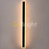 Aplica LED Exterior Cube Lumina Calda 3000K 150cm 38W Negru