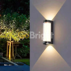 Aplica LED Exterior Cube Lumina Calda 3000K 7W Negru