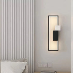 Aplica LED 40cm 27W Urban 3 Tipuri de Lumini Negru + Alb