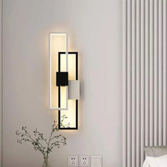 Aplica LED 50cm 37W Urban 3 Tipuri de Lumini Negru + Alb