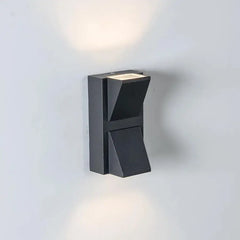 Aplica LED Exterior Cube Lumina Calda 3000K 6W Negru