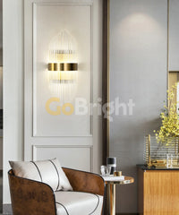 Aplica LED Spiral 3 Tipuri de Lumini 24W Auriu