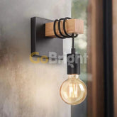 Aplica Rustica Eagle 1xE27 Lemn