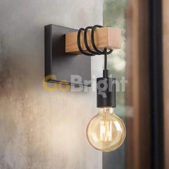 Aplica Rustica Eagle 1xE27 Lemn