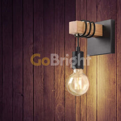 Aplica Rustica Eagle 1xE27 Lemn