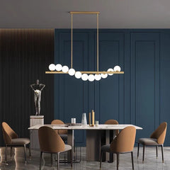 Pendul Jolie Reglabil 14xG9 150cm Auriu