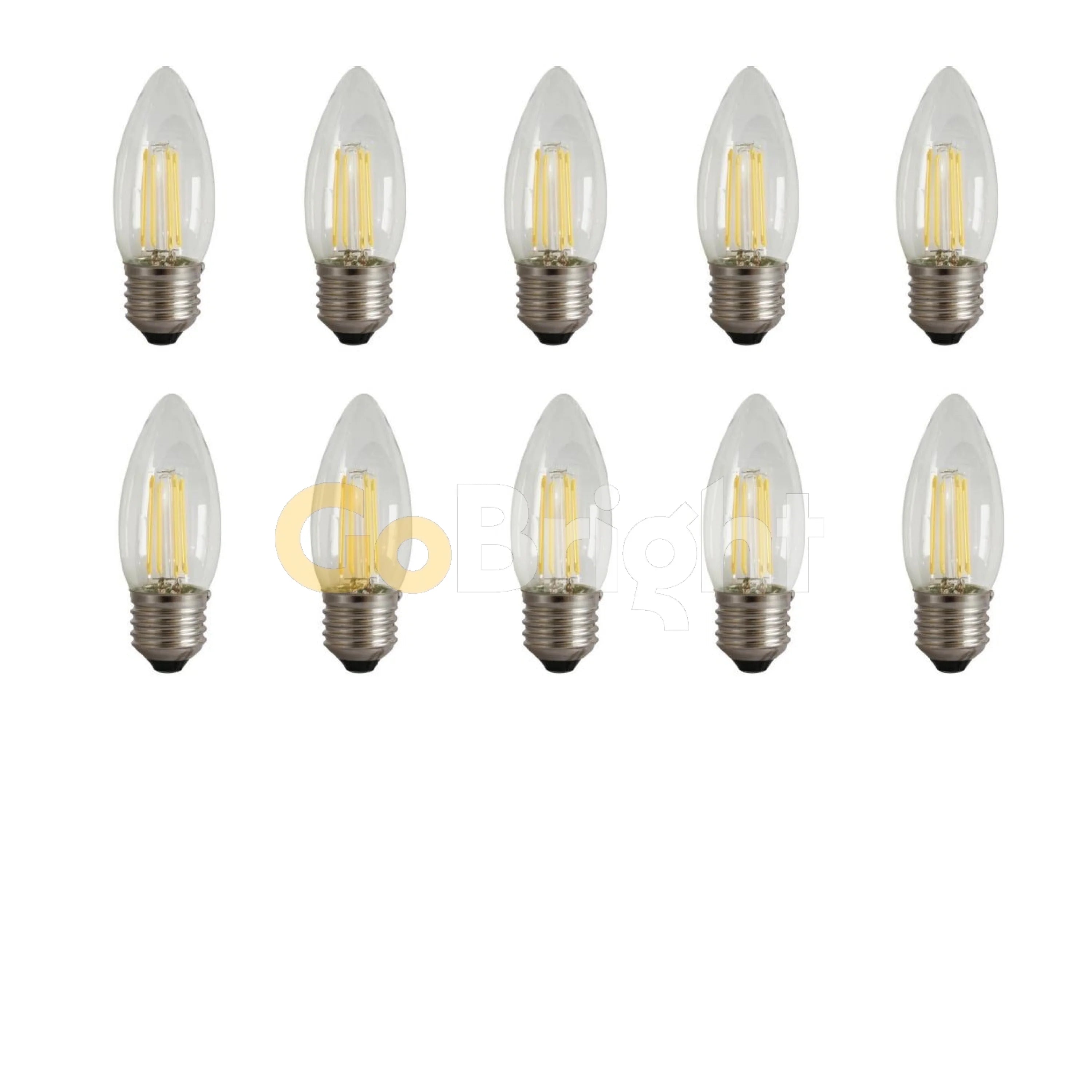 Bec LED Filament C35 E27 Lumina Neutra 4000K 4W 480LM