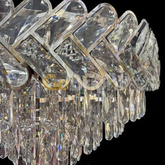 Candelabru Abyss Diametru 40cm Argintiu