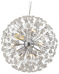 Candelabru Comet Diametru 40cm Argintiu