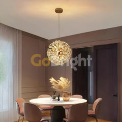 Candelabru Comet Diametru 50cm Auriu