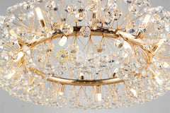 Candelabru Comet Oval Diametru 60cm Auriu