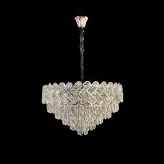 Candelabru Abyss Diametru 40cm Argintiu