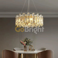 Candelabru Crystal 10XE14 Diametru 60cm Auriu