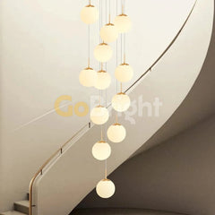 Candelabru Globus 12xE27 Diametru 40cm Auriu