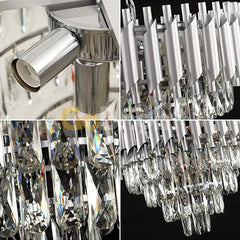 Candelabru Kimberly Diametru 40cm Argintiu