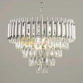 Candelabru Kimberly Diametru 40cm Argintiu