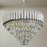 Candelabru Kimberly Diametru 50cm Argintiu