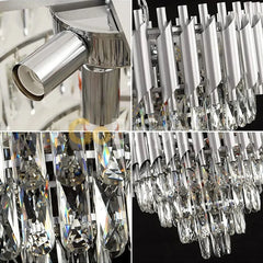 Candelabru Kimberly Diametru 50cm Argintiu