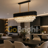 Candelabru Kimberly Diametru 80cm x 30cm Negru + Auriu