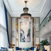 Candelabru Kimberly Lungime 180cm Diametru 60cm Negru + Auriu