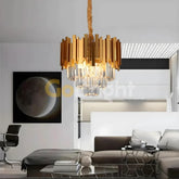 Candelabru Lauren Diametru 30cm Auriu