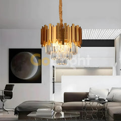 Candelabru Lauren Diametru 30cm Auriu