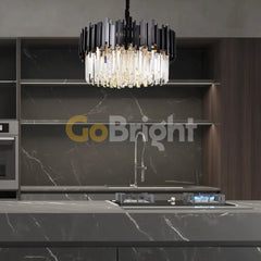 Candelabru Lauren Diametru 50cm Negru