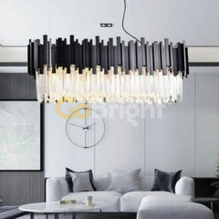 Candelabru Lauren Diametru 80cm x 30cm Negru