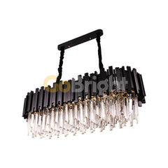 Candelabru Lauren Diametru 80cm x 30cm Negru