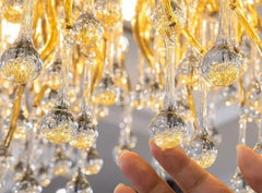 Candelabru Leon Diametru 120cm x 40cm Auriu