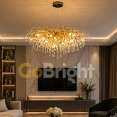 Candelabru Leon 80cm 8xE14 Auriu